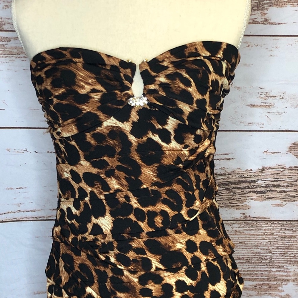 strapless dress L